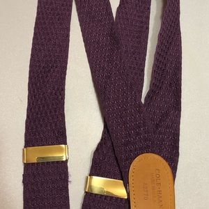 Cole Haan Suspenders / Plum